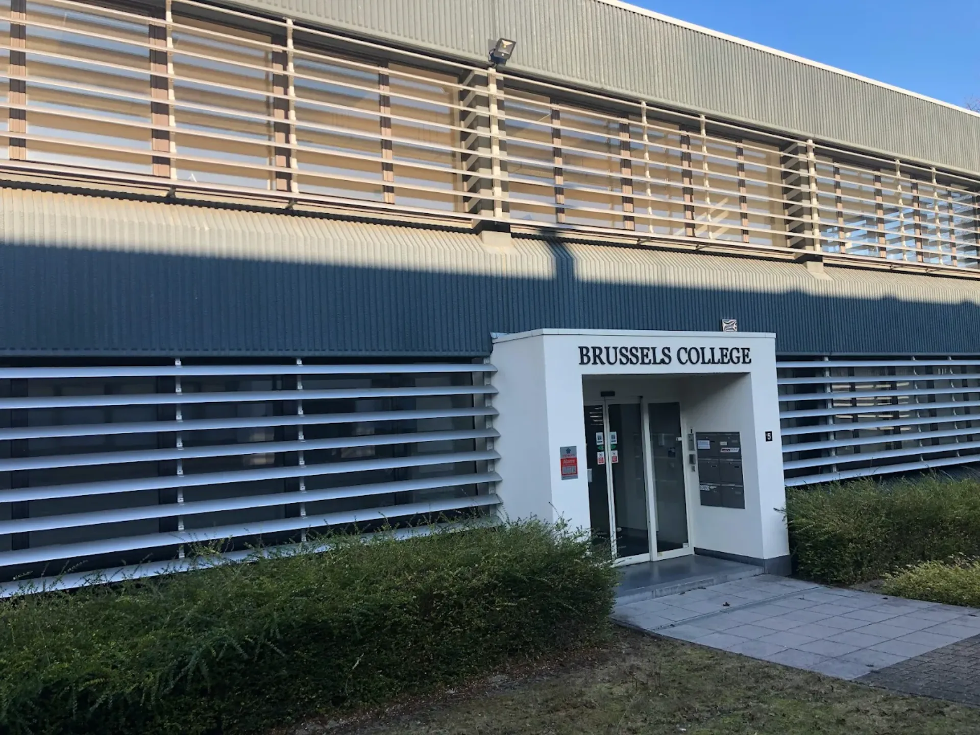 Brussels College Building Front